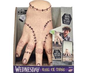 Lansay - WEDNESDAY - The thing - Hand with special effects - Interactive toys - Cinema figures Wednesday - Works with mobile app - For ages 8+