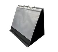 Lansdale A3 Presentation Table Top Flipchart Binder - Black - Plus 10 x A3 Filing Pockets