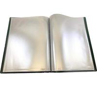 Lansdale A4 Floppy/Soft Cover Nyrex Orders Book/Document Holder - 20 Pockets