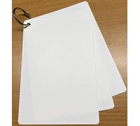 Lansdale A6 Battle Slate Cards - Blank - Pack of 3 on Ring