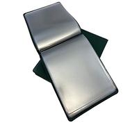 Lansdale A6 Floppy/Soft Cover Nyrex/Nirex Document Holder - Green - 40 Pockets