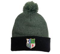 Lansdowne Four Provinces Ireland Bottle Green/Black Knit Bobble Hat