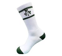 Lansdowne Ireland 3 Shamrock White Sports Socks (UK 7-11)