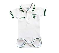 Lansdowne Kids White Ireland Rugby Vest, White, 0-6 Months