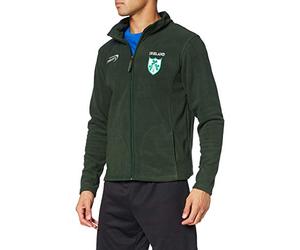 Lansdowne Sports Official Collection Men's Bottle Green Full Zip Fleece Jacket, Medium, R5030