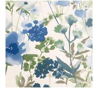 Catherine Lansfield Countryside Floral Wallpaper Blue - Blue