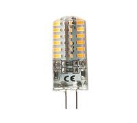Lanshui Pack of 100, LED Silicone Lamp DC12V G4 2W/3W/4W Chandelier Light | 360 Beam Angle(Cold White,DC12V 4W)