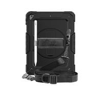 Lanshui Tablet Accessories, Anti Drop Silicone Shell With Shoulder Strap, Tablet Protective Case Suitable for Samsung Galaxy Tab S8 Ultra/S9ultra-14.6 inch universal(Black)