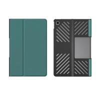 Lanshui Tablet Accessories, Magnetic Bracket Back Case, Foldable Tablet Stand Cover compatible with Lenovo K11 Plus 11.5 inch TB351FU 2024(Dark Green)