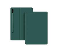 Lanshui Tablet Accessories, Magnetic Double-sided Clip Tablet Leather Protective Case Suitable for Samsung Galaxy Tab S10 Ultra/S9Ultra 14.6 inch/X910(Green)