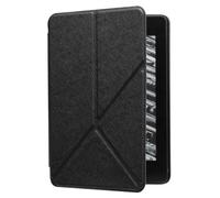 Lanshui Tablet Accessories, Portable Tablet Stand Case, Y-fold Bracket Flip Leather Cover compatible with Kindle Paperhwhite 5 2021 6.8 inch(Black)