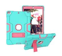 Lanshui Tablet Accessories, Silicone Anti Drop Shell, Protective Cover Suitable for Samsung Galaxy Tab A7 Lite T220/T225(Mint Green+Rose Red)
