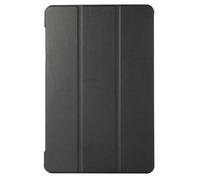 Lanshui Tablet Accessories, Tri-fold Flip PU Leather Stand Cover compatible with Lenovo Tab M10 Plus 3rd Gen 10.6inch TB-125F/128F(Black)