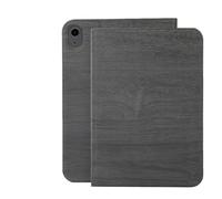 Lanshui Tablet Accessories, Vintage Wood Texture Flip Leather Case, Sleep/Wake-up Protective Cover compatible with iPad Pro 13 2024 13 inch(Black)