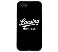 Lansing Michigan 517 Ingham County Okemos Lakes Capital City Case for iPhone SE (2020) / 7/8