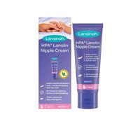 Lansinoh 100% HPA Lanolin Nipple Cream 40ml |Soothes Sore Nipples & Dry Cracked Skin |Safe for Breastfeeding |Hydrating & Healing |Sensitive Skin Care