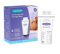 Lansinoh Breast Milk Storage Bags - Pre-Sterilised, Leakproof & BPA/BPS-Free -