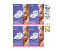 Lansinoh Breast Pads Maternity - Disposable & Absorbent Nursing With Bluelock Leak-Proof Protection - -Thin & Holds 20 X Weight