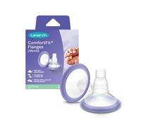 Lansinoh ComfortFit Breast Pump Flanges, Size 36mm, 2 Count