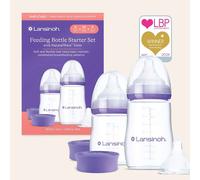 Lansinoh Feeding Bottle Starter Set in Clear Lansinoh Clear