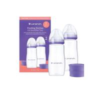 Lansinoh Feeding Bottles with NaturalWave Teat 330ml Pack of 2