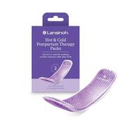 Lansinoh Hot and Cold Pads for Postpartum Essentials, Purple, 2 Count Postpartum Pads