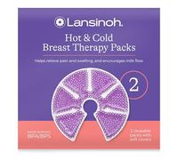 Lansinoh Therapearl 3-in-1 Breast Therapy Breast Pads Hot & Cold 2 pack - Breast Feeding Essentials Reusable Gel Cooling Pads - Postpartum Essentials Breastfeeding Compress Hospital Bag Mum Essentials