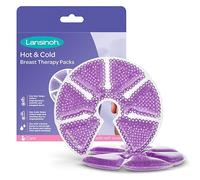 Lansinoh Therapearl 3-in-1 Breast Therapy Breast Pads Hot & Cold 2 pack - Breast Feeding Essentials Reusable Gel Cooling Pads - Postpartum Essentials Breastfeeding Compress Hospital Bag Mum Essentials