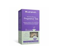 Lansinoh + HotTea Mama Pregnancy Nausea Relief Tea, Lemon & Ginger, 14 Ct | Morning Sickness Tea Essentials for Pregnant Women, Sugar-Free and Caffeine-Free Herbal Tea