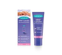 Lansinoh HPA Lanolin Nipple Ointment, 40 ml, 100% Natural & Climate Neutral, Soothes Protects Stressed Nipples, 99402, Purple, HPA 40 ml Climate Neutral