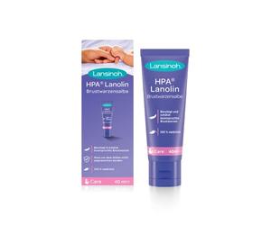 Lansinoh HPA Lanolin Nipple Ointment, 40 ml, 100% Natural & Climate Neutral, Soothes Protects Stressed Nipples, 99402, Purple, HPA 40 ml Climate Neutral