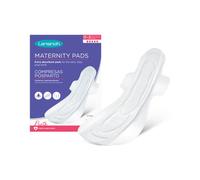 Lansinoh Maternity Pads After Birth Extra Absorbent with Wings - Pack of 10 - Leak Protection Ultra Long Slim Fit Postpartum Essential Postnatal Wider Soft Breathable Unscented Sanitary Period Towels