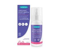 Lansinoh Organic Perineal Spray - 100ml - Cooling Post-Birth Relief - 99% Natural Ingredients (with Aloe Vera, Chamomile & Cucumber) - Gentle on Sensitive Skin - Hospital Bag Maternity Essentials