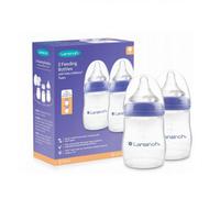 Lansinoh Slow Flow Feeding Bottles 160 ml Size S, 2 pcs.