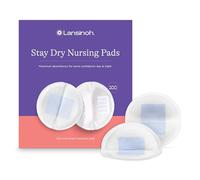 Lansinoh Stay Dry Disposable Nursing Pads, Soft and Super Absorbent Breast Pads, Breastfeeding Essentials for Moms, 200 Count