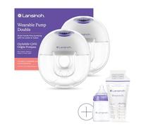 Lansinoh Wearable Electric Breast Pump Hands Free Portable & Quiet Pumping
