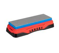 Lansky Sharpeners Medium/Fine 2 Sided Diamond Bench Stone - Red