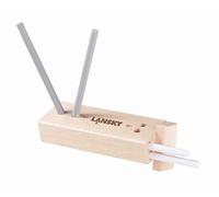 Lansky Unisex's 4-Rod Deluxe Turn Box Sharpener-Yellow, one size