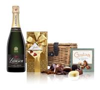 Lanson Le Black Creation Brut Champagne 75 nd Chocolates Hamper 12.5% ABV