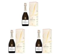 LANSON Le Blanc de Blancs Brut NV Gift Box (Pack of 3)