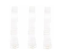 Lansonee 3 Pairs Invisible Soft Clear Non-Slip Adjustable Transparent Replacement Shoulder Bra Strap（Width 0.59in(1.5CM)）