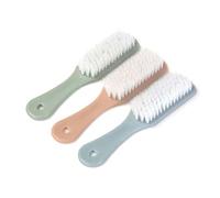 Lansonee 3 Pcs Soft Bristle Shoe Brush, Durable Plastic Cleaning Brush Set for Home, Laundry, Car Detailing, Outdoor Gear & Daily Footwear Cleaning