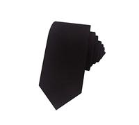 Lansonee Men's Solid Color Tie (8cm / 3.15") - Formal Necktie for Business, Wedding, Office - Classic Width Dress Tie for Men