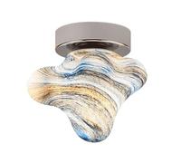 LANTANB Corridor, Hallway, Ceiling Lamp, Glass Lampshade, Flat Lighting, Simple and Modern Creativity, Ceiling Lights are Suitable for Dressing Rooms, Study Rooms, Etc