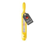 Lantelme Calf Drinker Thermometer | Calf Drinker Temperature Analogue 0°C to 80°C with Markings | Plastic 24 x 3.3 cm | Made in Germany | Temperature Measurement Calf Milk for Livestock Breeding
