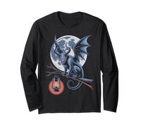 Lantern Demon Under Full Moon Long Sleeve T-Shirt