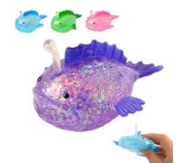 Lantern Fish Squishies, Maltose Lantern Fish Toy, Fidget Toy Stretch Soft Sensory Anxiety Ball Stress Relief