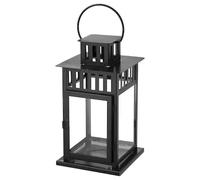 Lantern for Block Candle, in/Outdoor Black, 28 cm