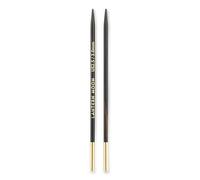 Lantern Moon Interchangeable Needle Tips, Brass Wood, Black, 13cm 3mm