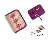 Needle Set Needle Tips Lantern Moon Grace 3 - 5mm 10 CM Ebony 350314